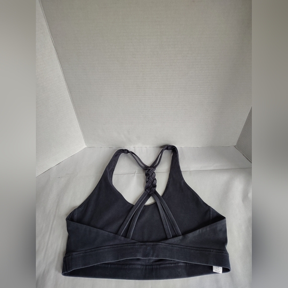 Soulcycle Sports Bra Size Large Soul Athletic Bra Braided Strap Yoga Gym Bra - Picture 7 of 15